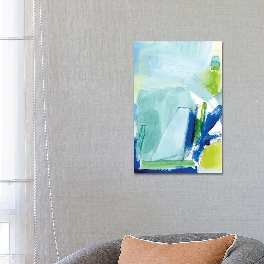 iCanvas "Seaglass Harbor I" by Victoria Barnes Canvas Print