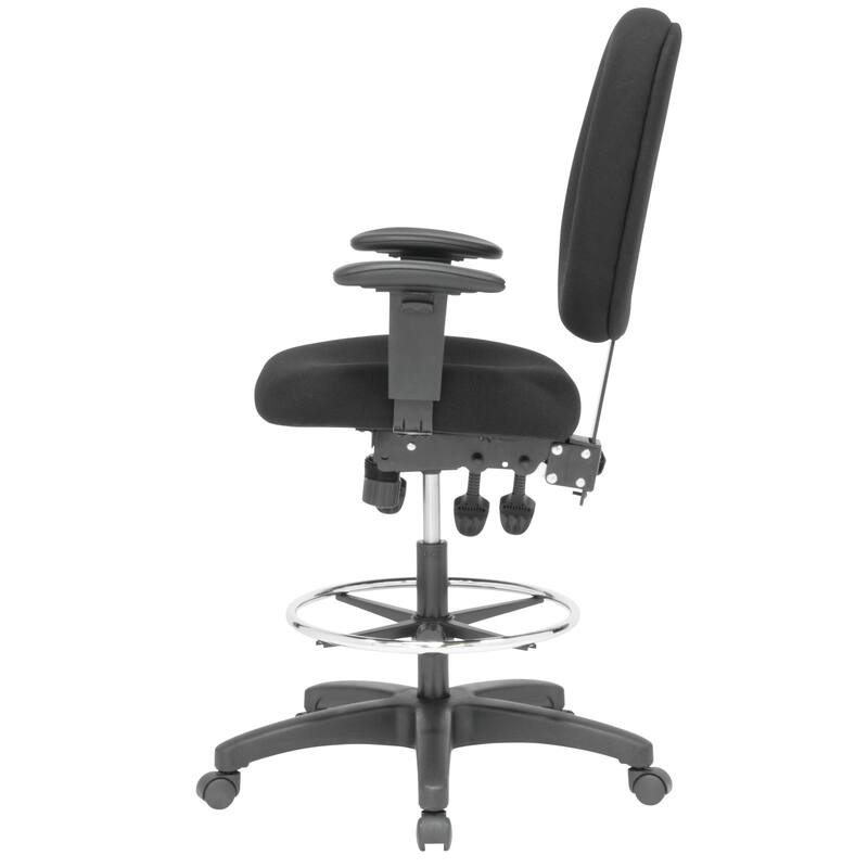 Winslow Drafting Chair with Adjustable Height, Arm, and Tilt