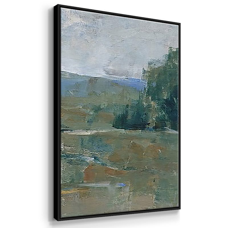 Riverbank Impression I - Multi Piece Framed Canvas