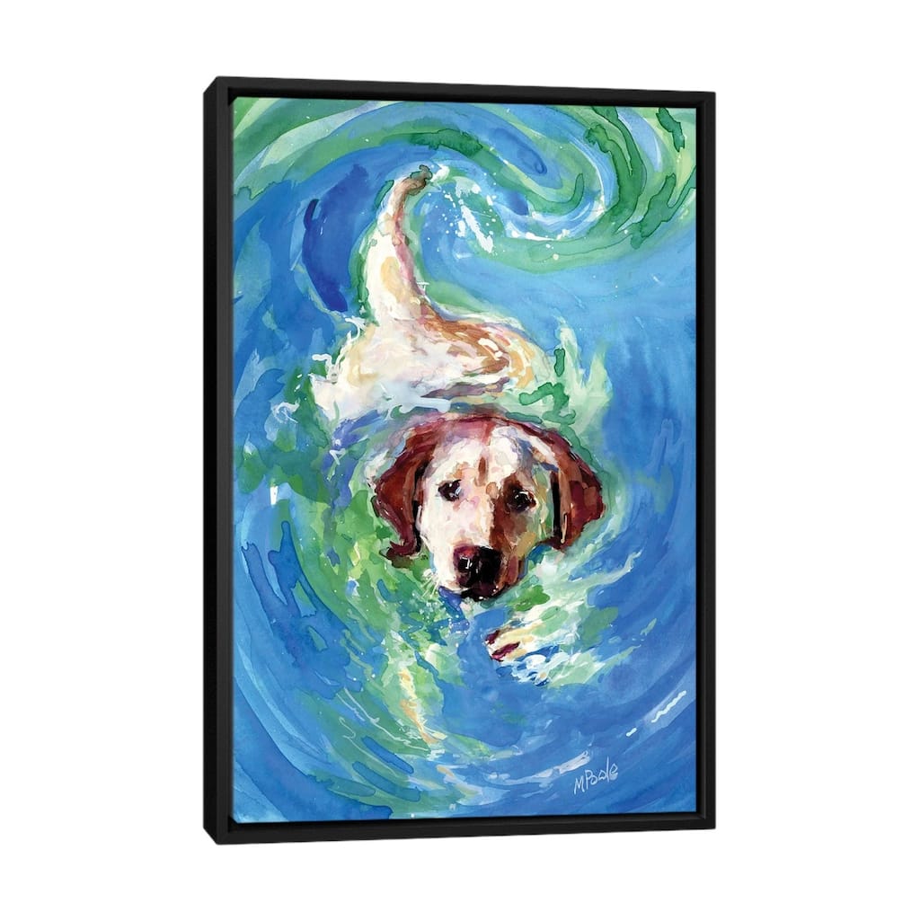 iCanvas "Swirl Pool" by Molly A. Poole Framed Canvas Print