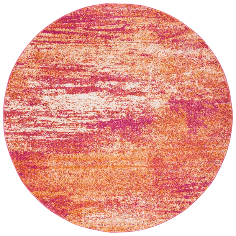 SAFAVIEH, Evoke Yukako Modern Abstract Distressed Rug