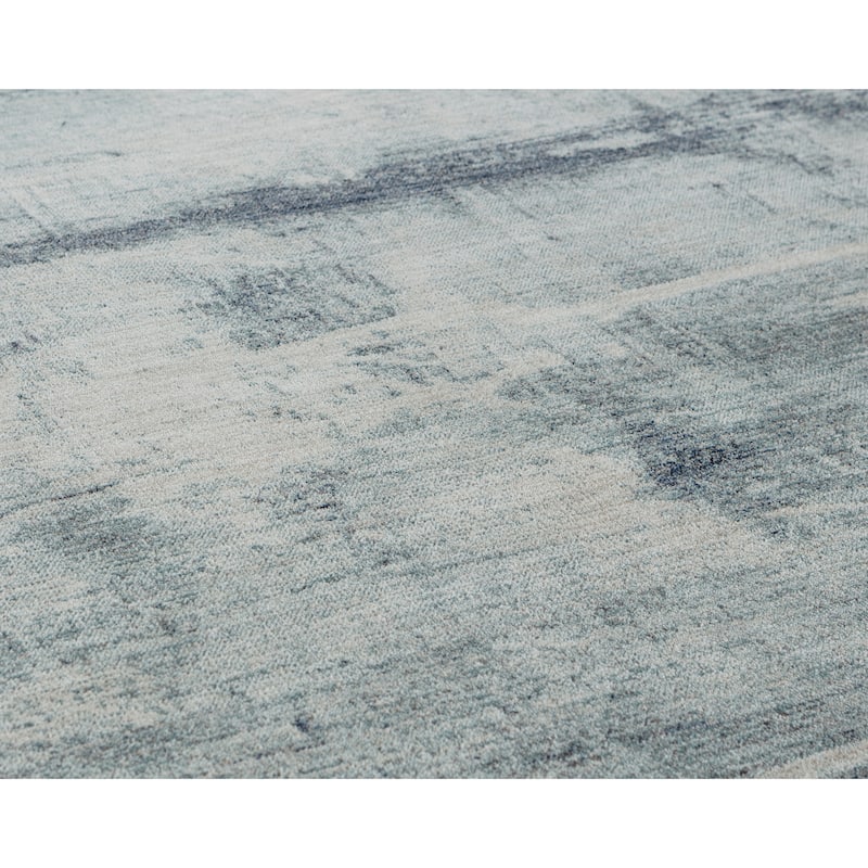 Legacy Collection Stormy Blue Area Rug