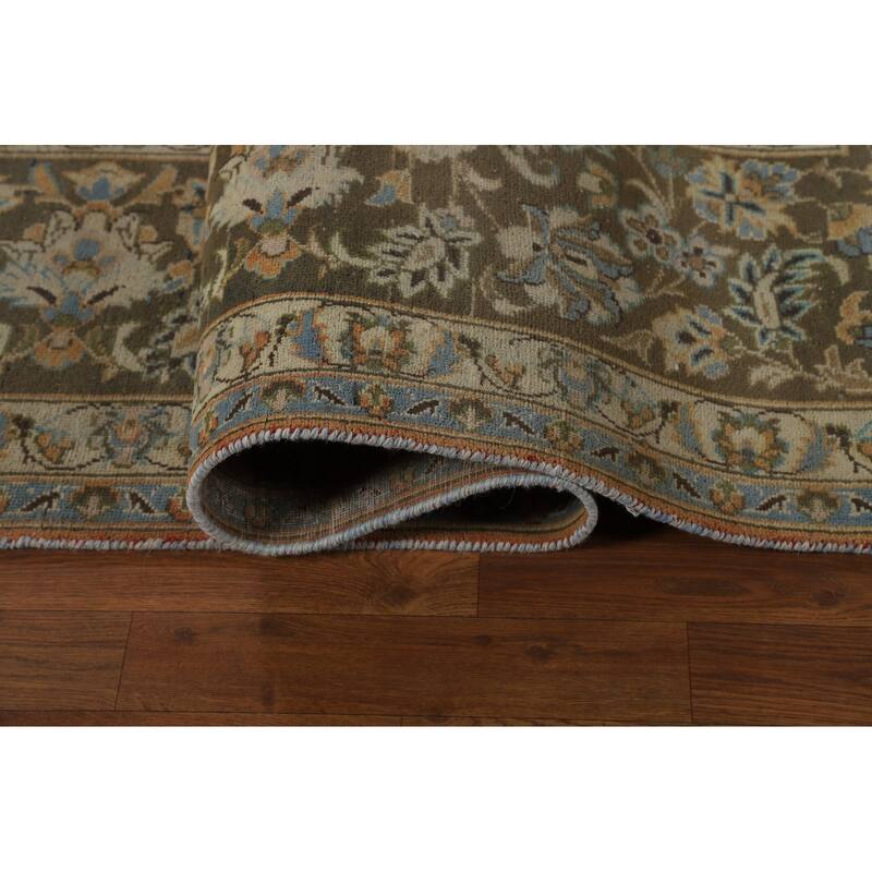 Traditional Najafabad Persian Area Rug Hand-Knotted Wool Carpet - 9'10" x 13'1"