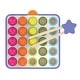 preview thumbnail 2 of 5, Educational Insights Pattern Matching Puzzle Wooden Color & Counting Board - Multi