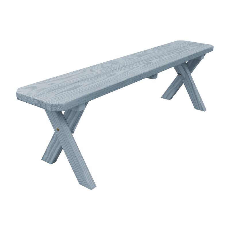 Pine 5' Crossleg Bench