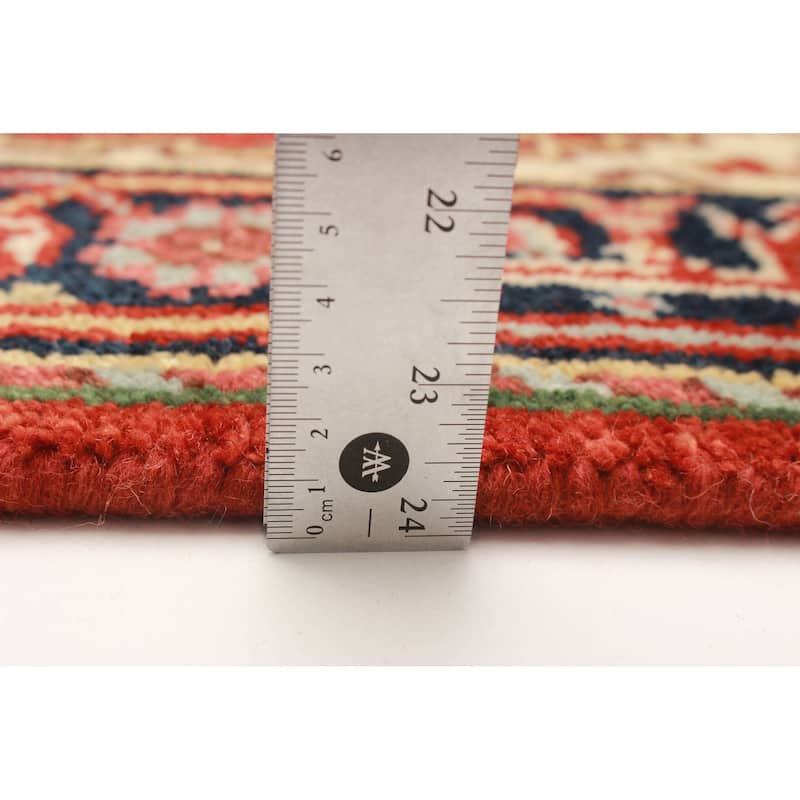 ECARPETGALLERY Hand-knotted Serapi Heritage Red Wool Rug - 2'7 x 19'8