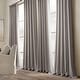 preview thumbnail 6 of 18, Lush Decor Belgian Flax Prewashed Linen Rich Cotton Blend Window Curtain Panel Single