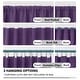 preview thumbnail 77 of 109, Deconovo Back Tab Blackout Curtains (2 Panel)