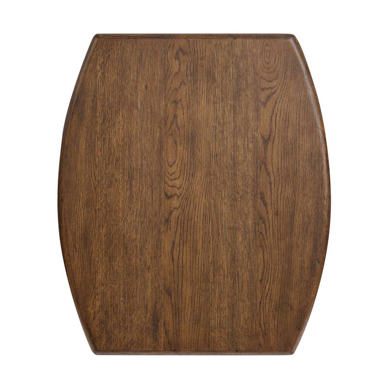 Magnussen Home Phoebe Sienna Brown Rectangular End Table - 22''W x 26''D x 23''H