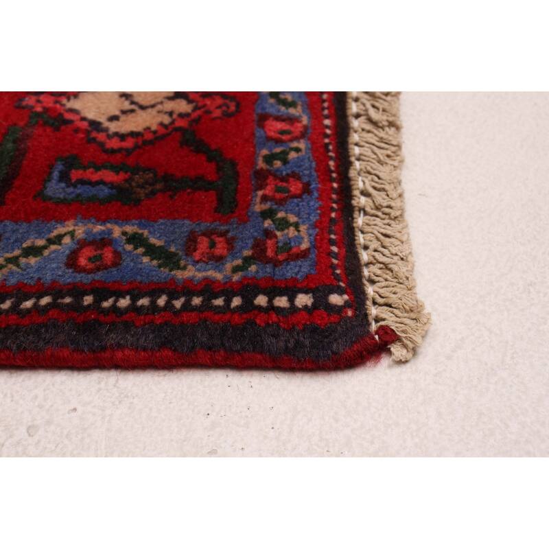ECARPETGALLERY Hand-knotted Kayseri Vintage Red Wool Rug - 2'9 x 9'10