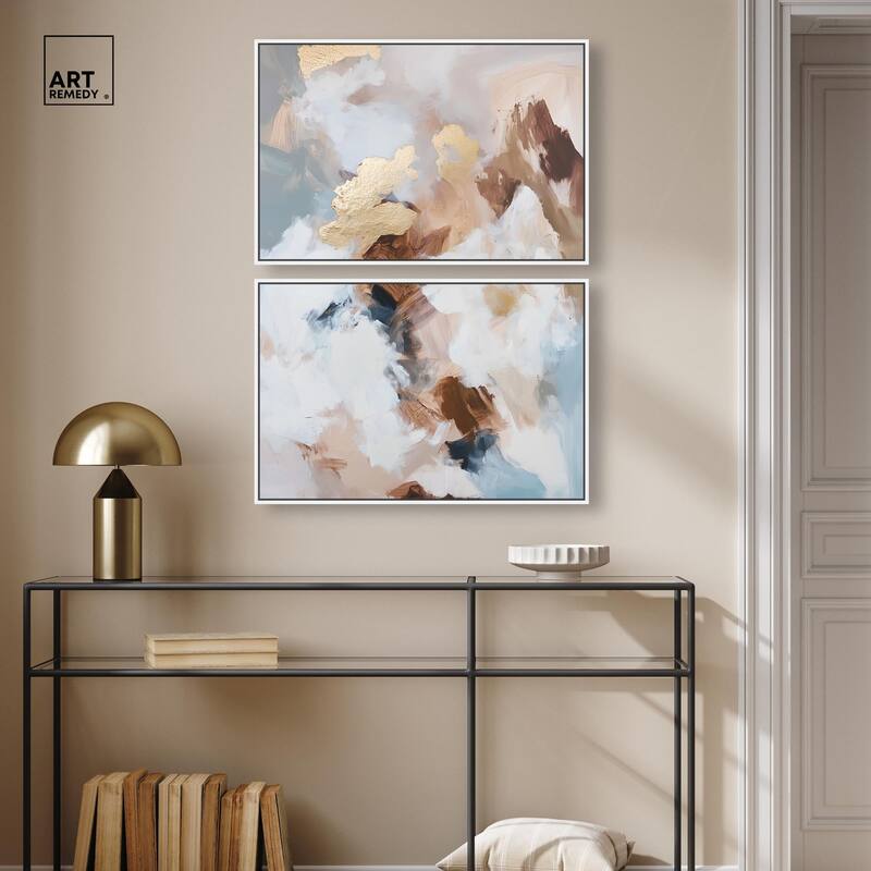 Earth's Palette II Canvas Set of 2 by Art Remedy