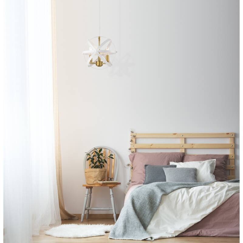 Z-Lite Cavallo 3 Light 12" Wide Globe Chandelier