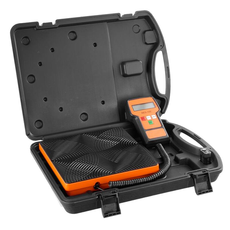 Refrigerant Scale with Wired Remote Control Case and Dry Battery - 110 LBS