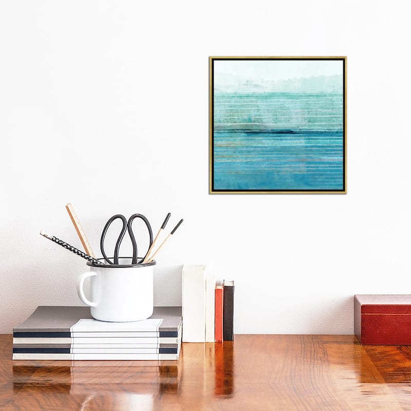 iCanvas "Ocean Daydream II" by Flora Kouta Framed Canvas Print