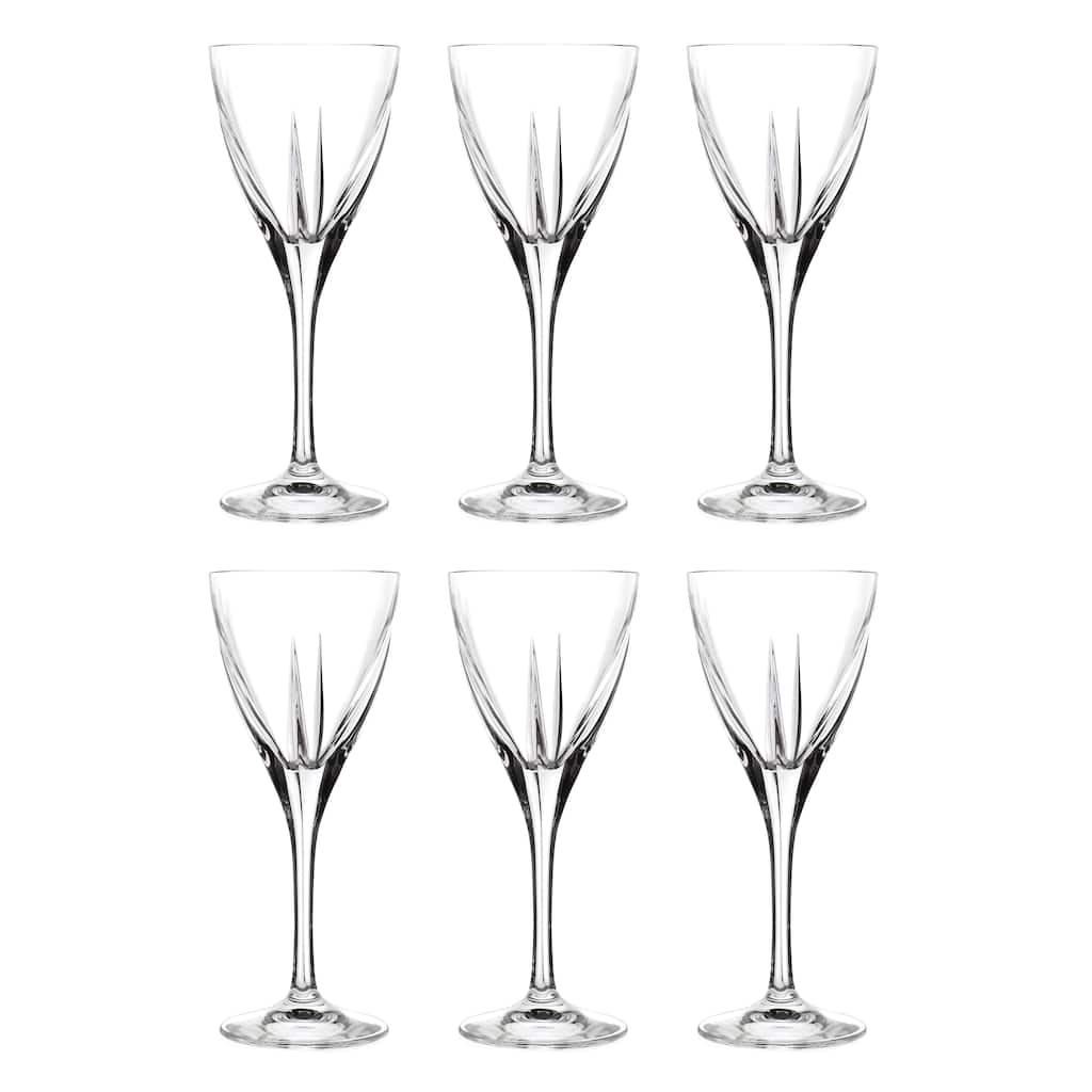 Majestic Gifts Inc. Glass Stemmed Shot Glasses - 2.25 Oz. Set of 6 - 2.25"