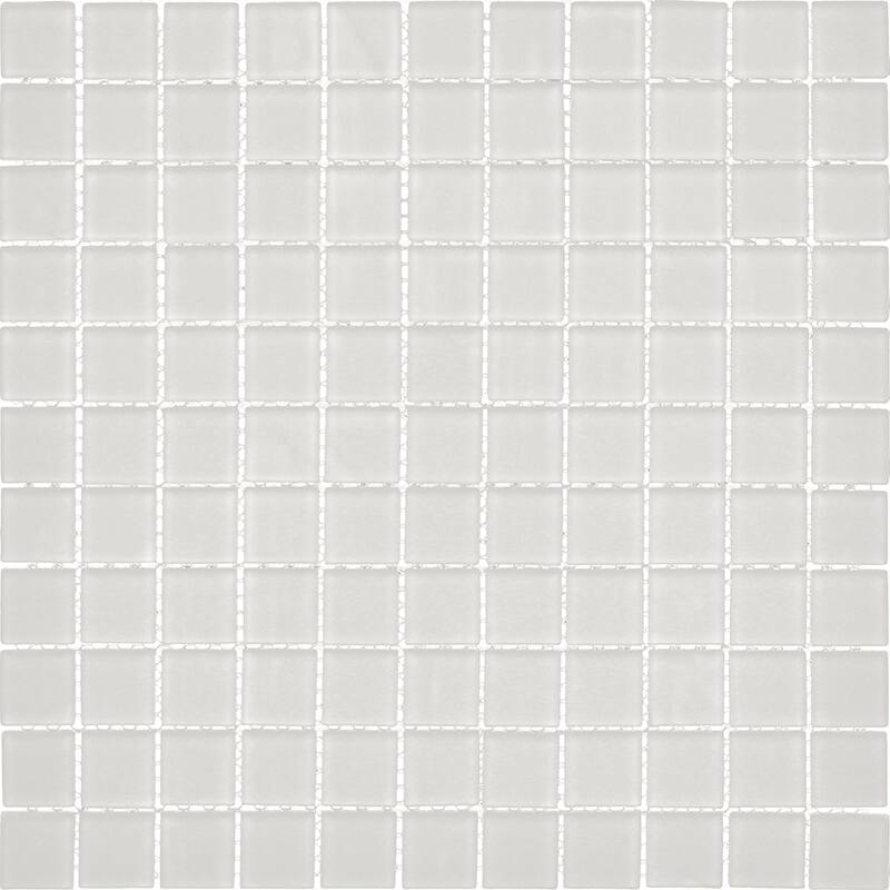 Apollo tile 12" x 12" Colorway Matte Warm Greige Glass Tile (9.67 sq ft/case) - 10 Pack