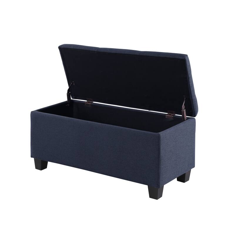 Entry Footrest Storage Bench, Lounge Bench End of Bed Bench
