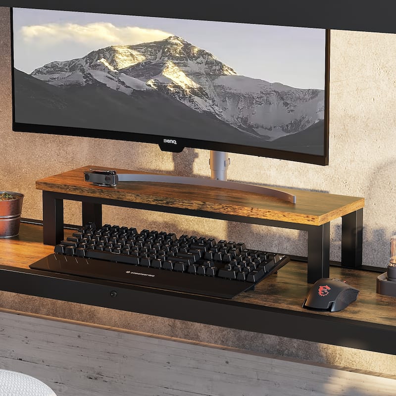 Twin XL Loft Bed with Desk and Storage Non-woven Fabric Drawers with Ladders, Nosie-free and No Spring Box Needed