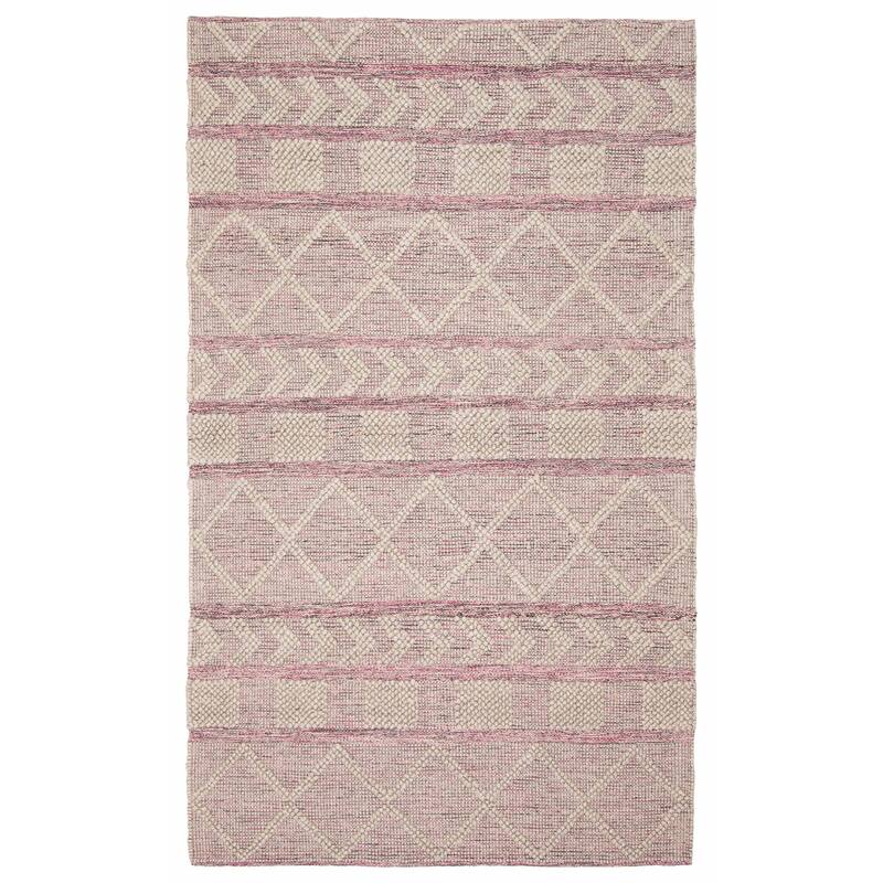 ECARPETGALLERY Braid weave Sienna Grey Wool Rug - 4'11 x 8'4 - Grey - 4'11 x 8'4