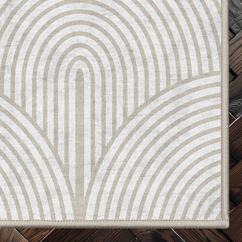 Well Woven Apollo Elemental Echo Modern Abstract Low Pile Area Rug