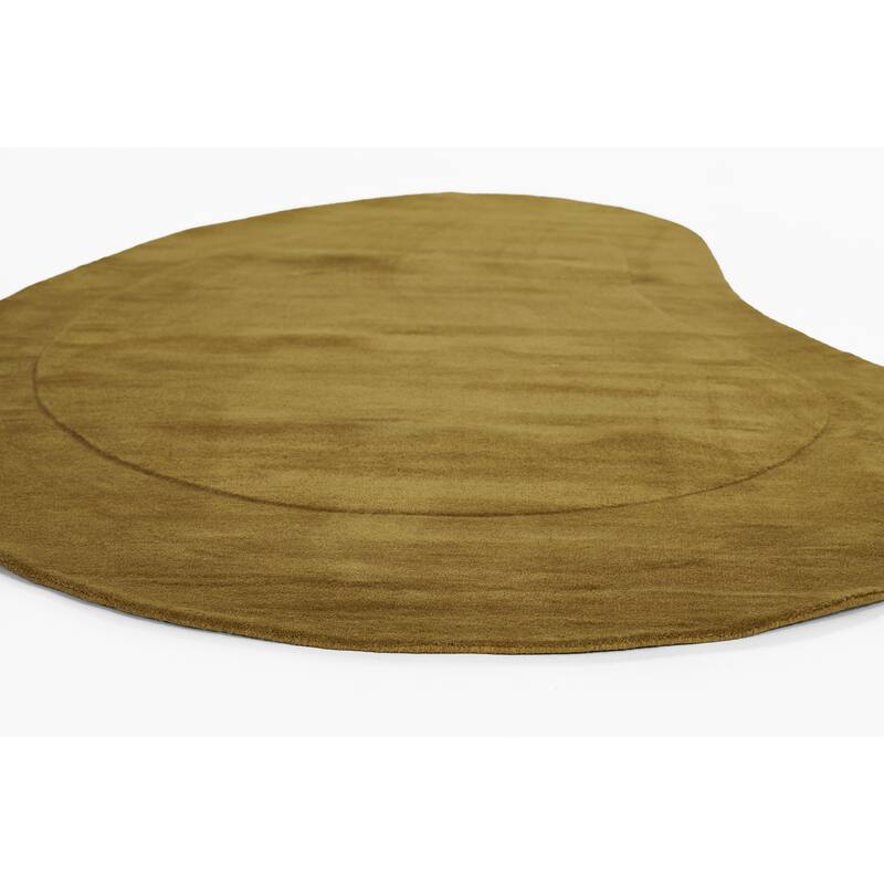 Momeni Claude Hand Tufted Wool Solid Color Area Rug