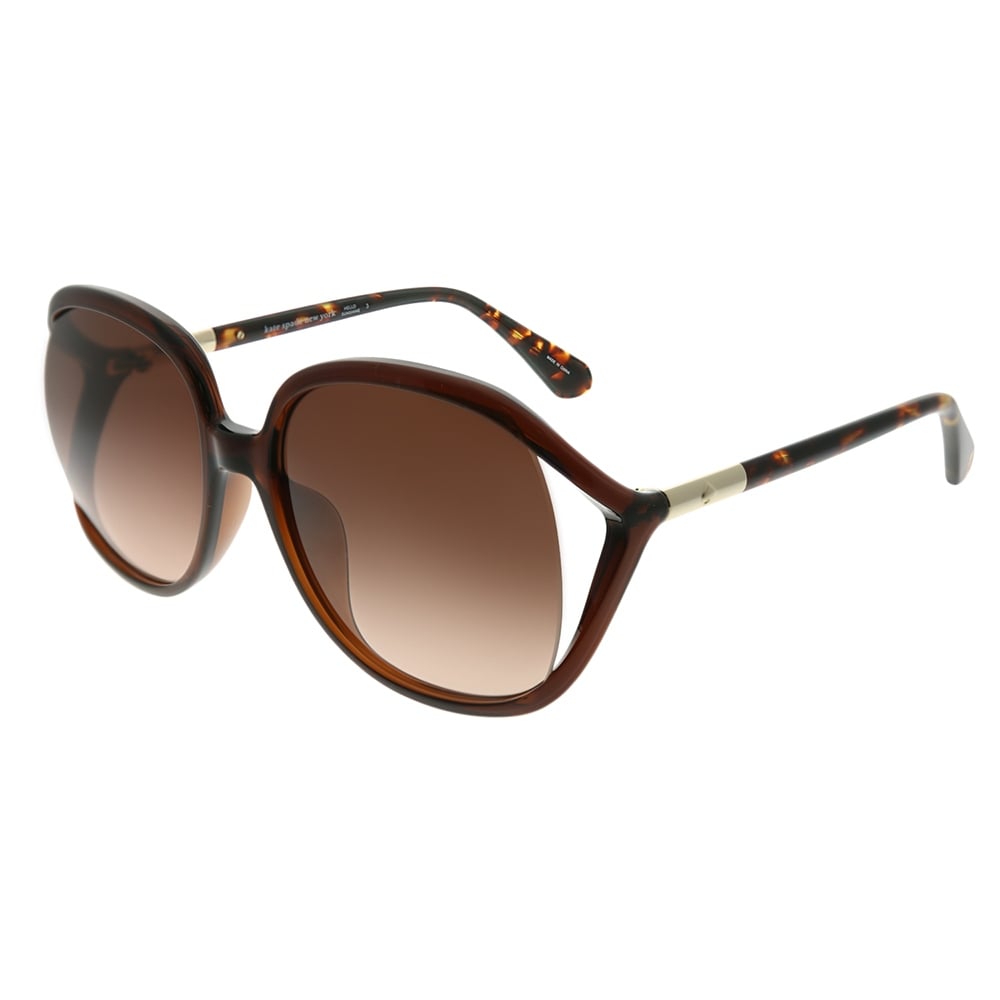 Kate Spade KS Mackenna 09Q HA Womens Brown Frame Brown Gradient Lens Sunglasses