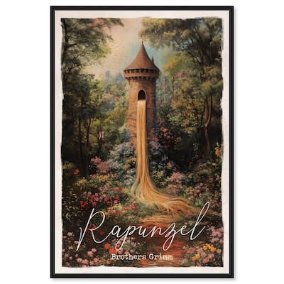 Rapunzel Classic Canvas by Art Remedy
