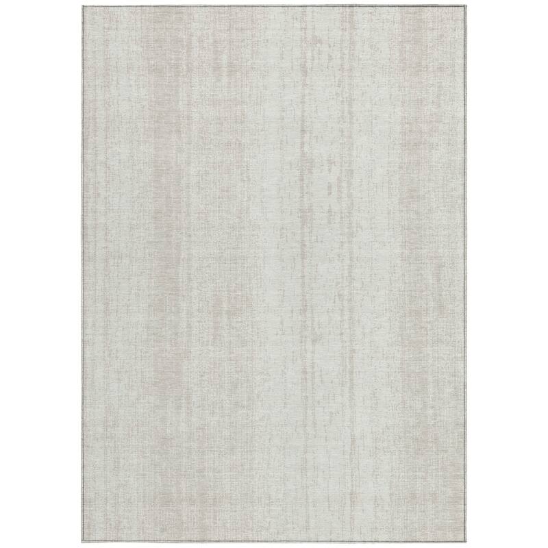 HomeRoots Striped Transitional Rectangle Outdoor Rug