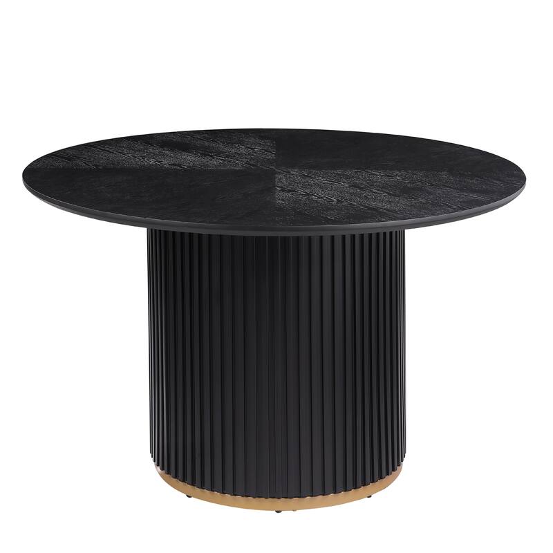 Elmore Modern Upholstered Wood 5 Piece Dining Set by Christopher Knight Home