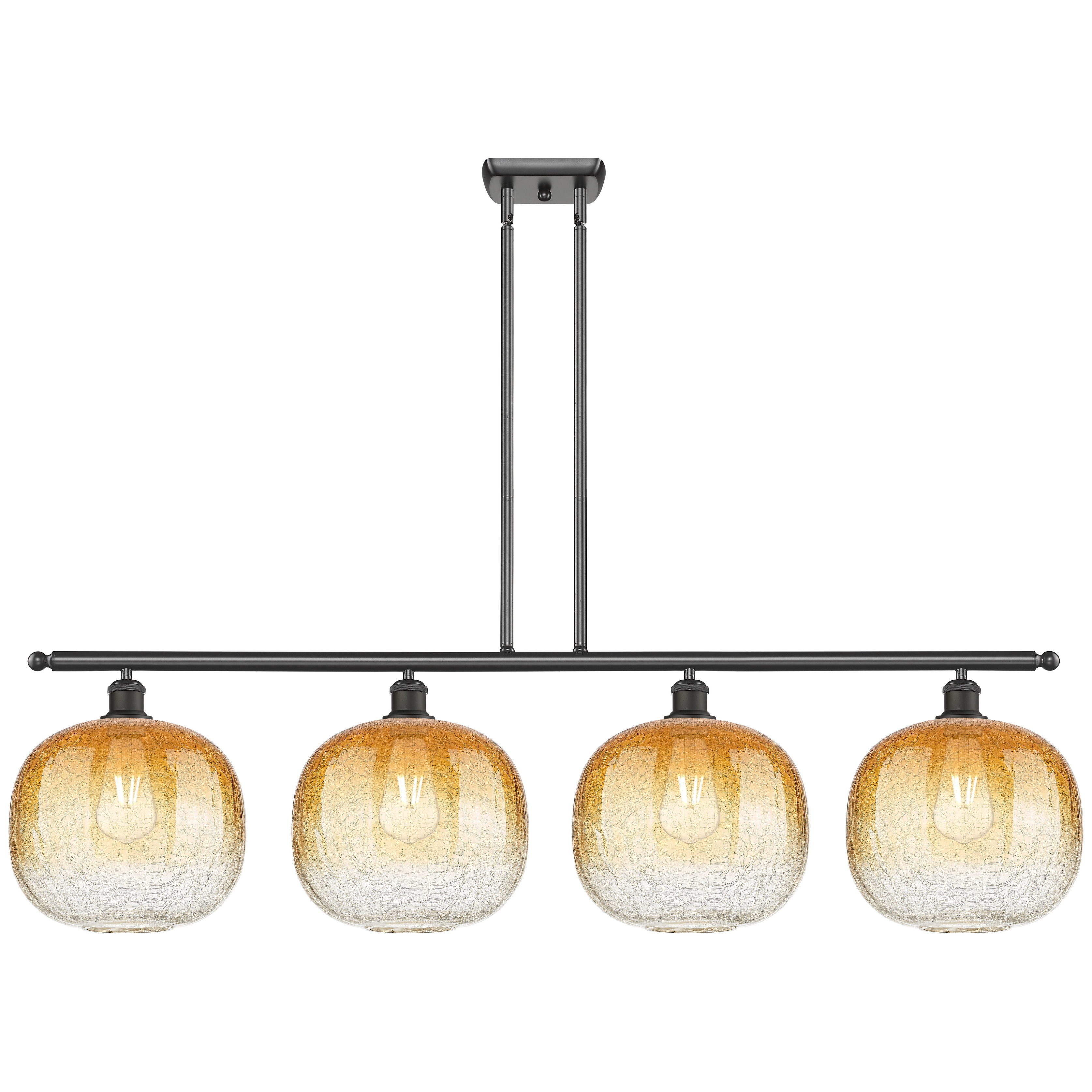 Innovations Lighting Endless Possibilities Ballston - Brookhaven Sphere - 4 Light 49" Stem Hung Island Light