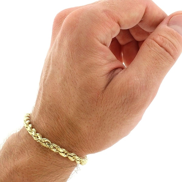 gold rope bracelet