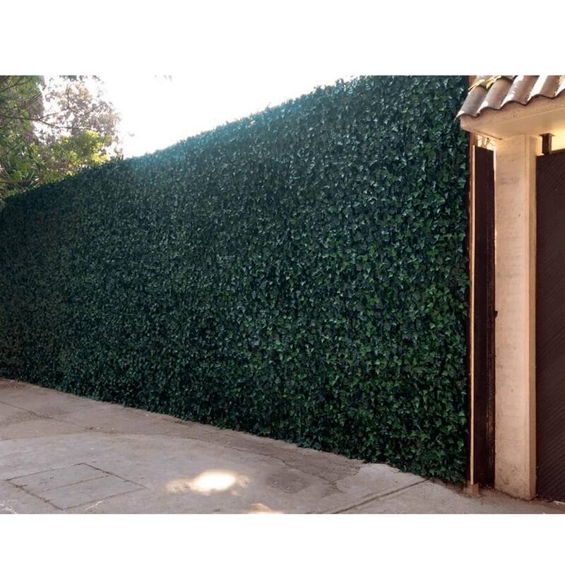 Artificial Green Foliage UV-protected for Outdoor Decor (Set of 4)
