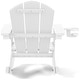 preview thumbnail 36 of 73, Laguna Kids Outdoor Poly Adirondack Rocking Chair with Cup Holder (Set of 2)