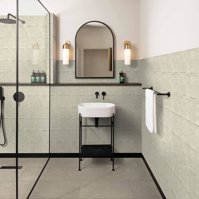 Ackland AKNPTRAV2.5X8S-CA Rava - 3" x 8" Solid Subway Wall Tile -