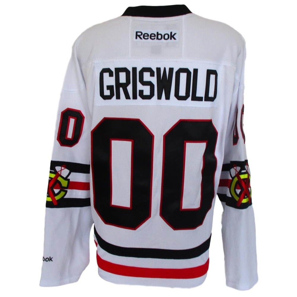 clark griswold christmas vacation blackhawks jersey