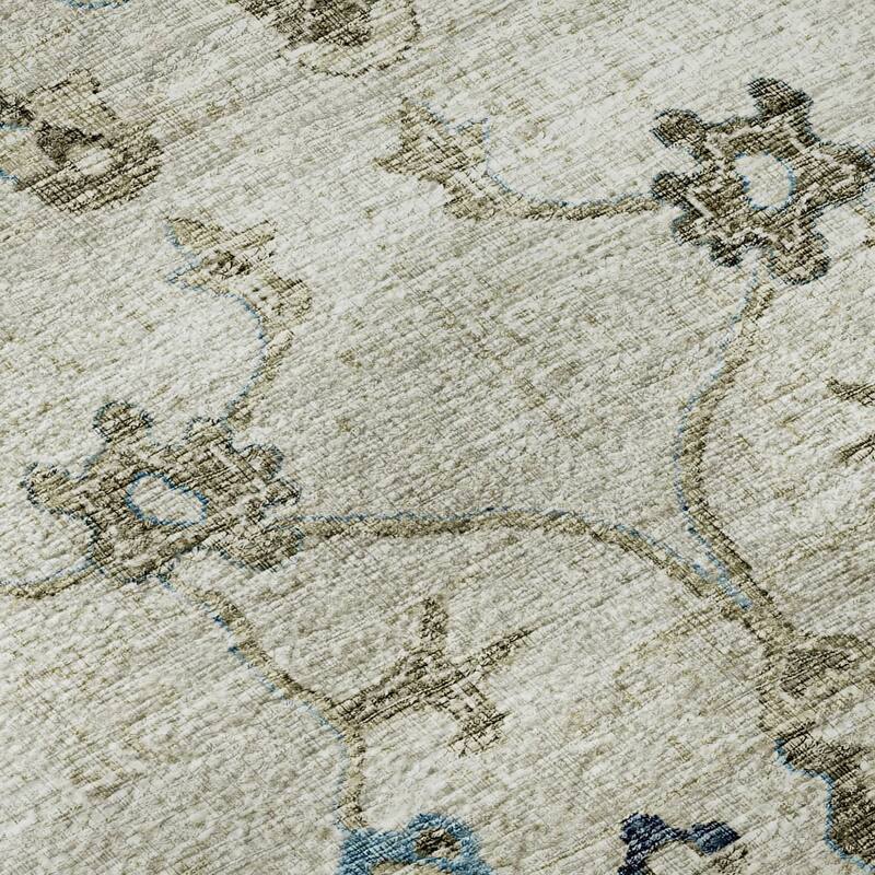 Premium Washable Super Soft Traditional Kashan Mayfield Rug
