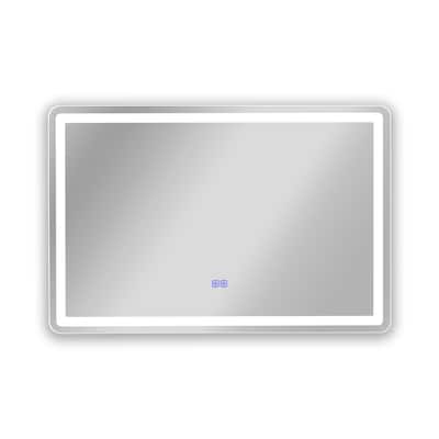 Frameless Wall Mounted LED Bathroom Mirror - Colorless