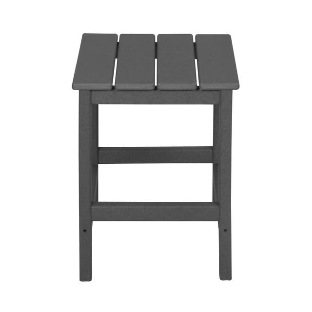 Laguna Poly Eco-Friendly Outdoor Patio Square Side Table