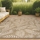 preview thumbnail 1 of 211, JONATHAN Y Galon Palm Frond Indoor/Outdoor Area Rug