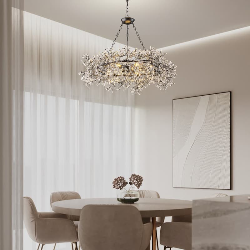 KAYLA D800/D1000/L1300 Tree Branch Chandelier Dining Pendant - Copper Color