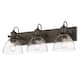 Option Rubbed Bronze / Seeded Glass