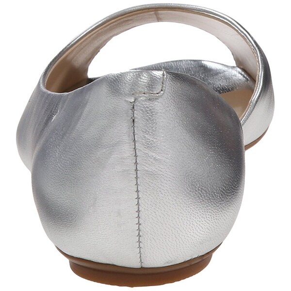 open toe ballet flats