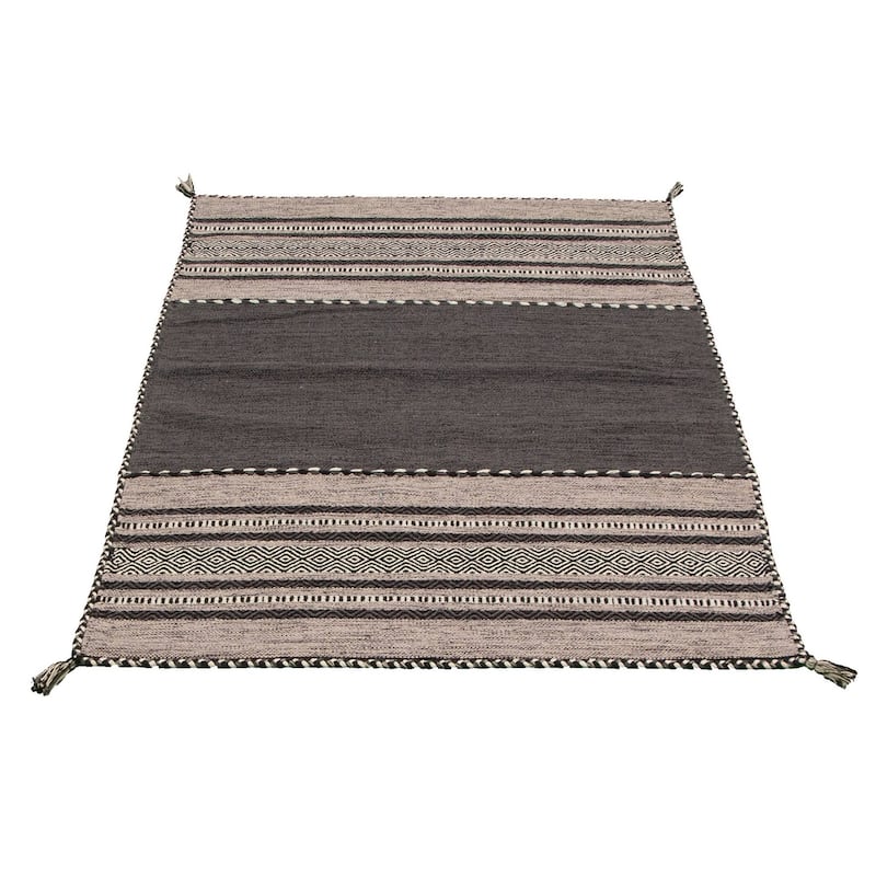 ECARPETGALLERY Arizona Flat-weave Wool Kilim Area Rug