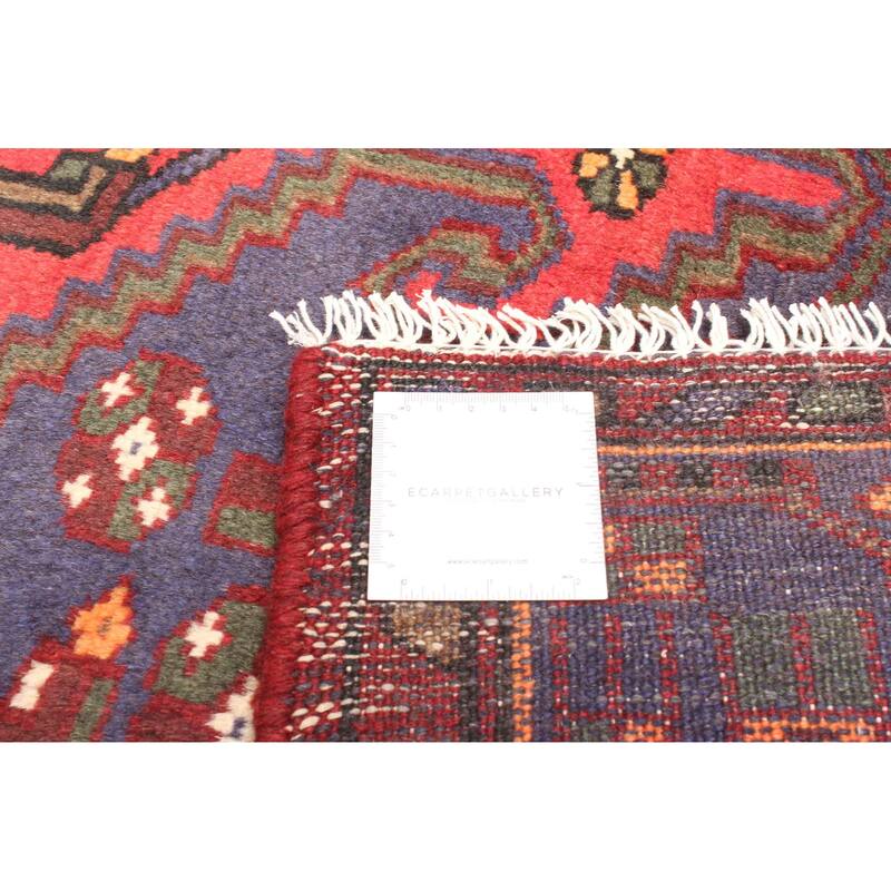 ECARPETGALLERY Hand-knotted Andelz Dark Blue Wool Rug - 4'4 x 6'8