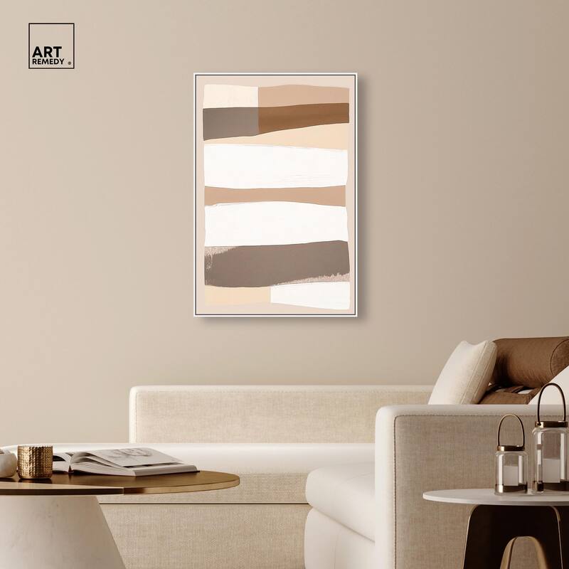 Linear Landscape I Canvas by Art Remedy