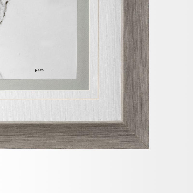 Walk Time 4 Framed Art Print
