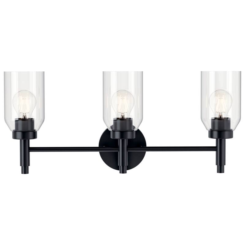 Kichler Lighting Madden Bathroom Vanity Light with Clear Glass