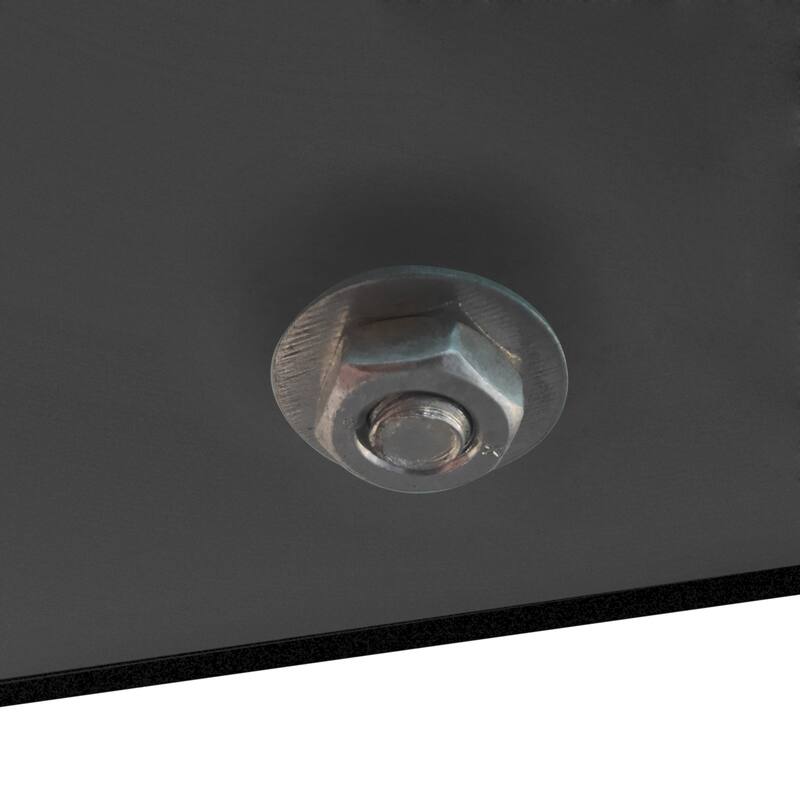 Rectangle Glass Coffee Table, Modern Side Center Tables for Living Room, Living Room Furniture