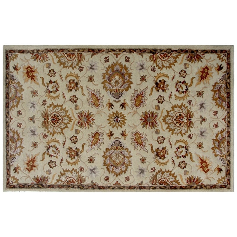 Hand Tufted Non Skid Stain Resistant Area Rug - 96' X '60' X '0.5
