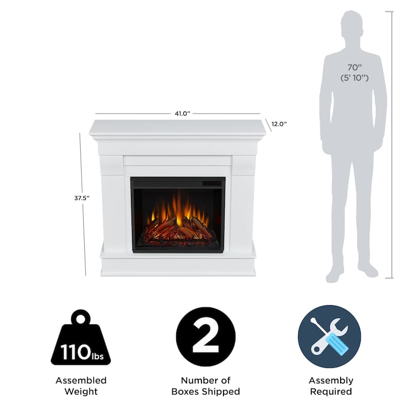 Chateau 41" Electric Fireplace by Real Flame